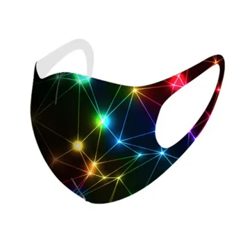 1PCS Reusable Mouth Mask Face Mask Colorful Printed Masks Fabric Adult Protective PM 2.5 Dust Mouth Cover Washable
1PCS Reusable Mouth Mask Face Mask Colorful Printed Masks Fabric Adult Protective PM 2.5 Dust Mouth Cover Washable