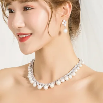 Original WEIMANJINGDIAN CUBIC ZIRCONIA AND SHELL PEARL NECKLACE AND EARRING BRIDAL WEDDING SET BRIDAL BRIDESMAID JEWELRY
Original WEIMANJINGDIAN CUBIC ZIRCONIA AND SHELL PEARL NECKLACE AND EARRING BRIDAL WEDDING SET BRIDAL BRIDESMAID JEWELRY