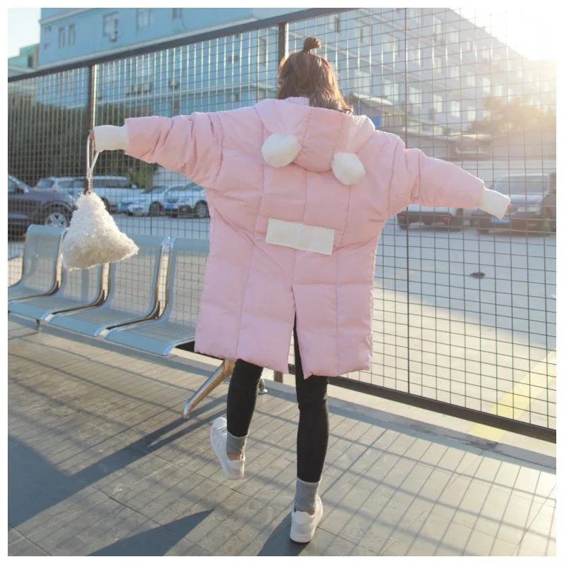 Cotton-padded Jacket Women's 2019 New Style Hot Selling Winter Coat Student down Coat Korean-style Loose-Fit Woman Cotton Dress
Cotton-padded Jacket Women's 2019 New Style Hot Selling Winter Coat Student down Coat Korean-style Loose-Fit Woman Cotton Dress