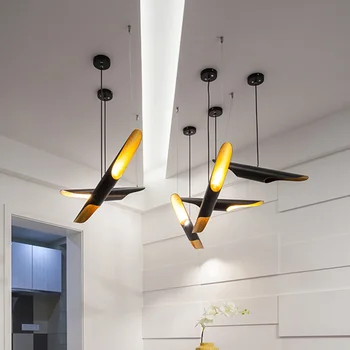 Replica Coltrane modern loft LED hanging lamp light fixture gold black wing aluminum tube hanging pendant lamp light
Replica Coltrane modern loft LED hanging lamp light fixture gold black wing aluminum tube hanging pendant lamp light