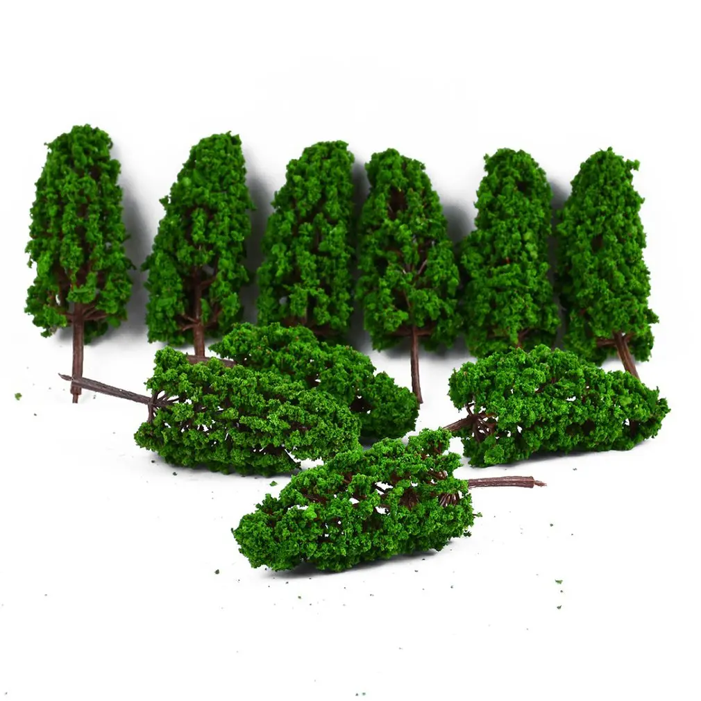 10PCS Ho Scale Plastic Miniature Model Trees For Building Trains Railroad Wargame Layout Scenery Landscape Diorama Accessories
10PCS Ho Scale Plastic Miniature Model Trees For Building Trains Railroad Wargame Layout Scenery Landscape Diorama Accessories
