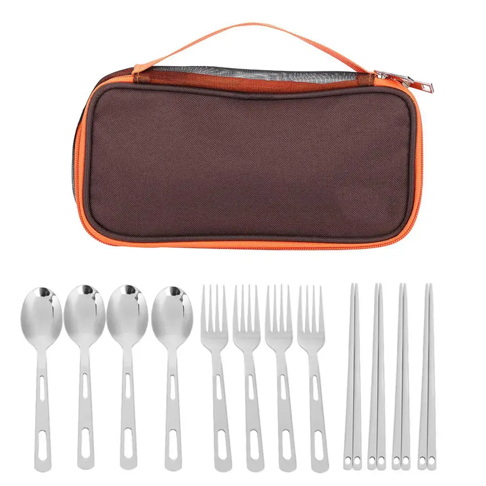 Stainless Steel Family Cutlery Picnic BBQ Utensil Tableware Set With Travel Case For Outdoor Camping Barbeque Tableware
Stainless Steel Family Cutlery Picnic BBQ Utensil Tableware Set With Travel Case For Outdoor Camping Barbeque Tableware