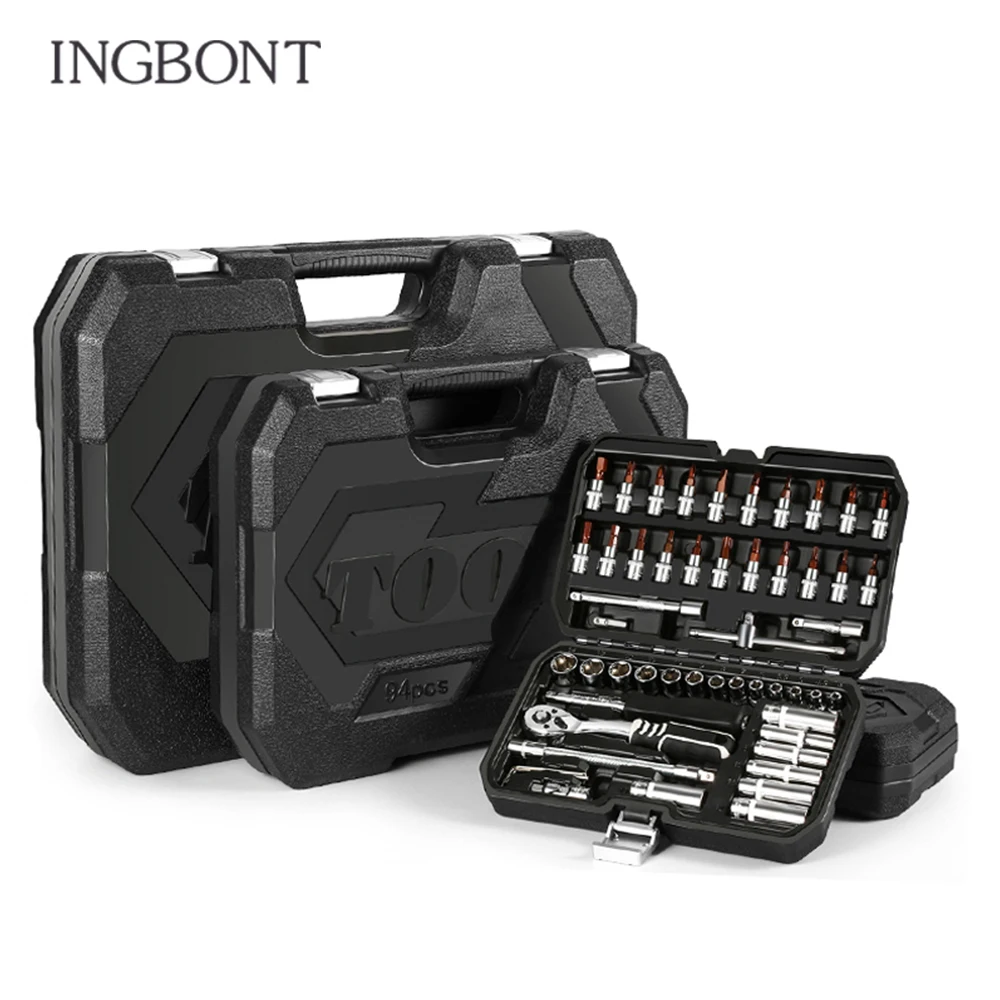 46pcs 1/4" Car Motorcycle Repair Tool Ratchet Wrench Set Drive Socket Spanner Kit Batch Head Screwdriver Socket Set DIY Toos
46pcs 1/4" Car Motorcycle Repair Tool Ratchet Wrench Set Drive Socket Spanner Kit Batch Head Screwdriver Socket Set DIY Toos
