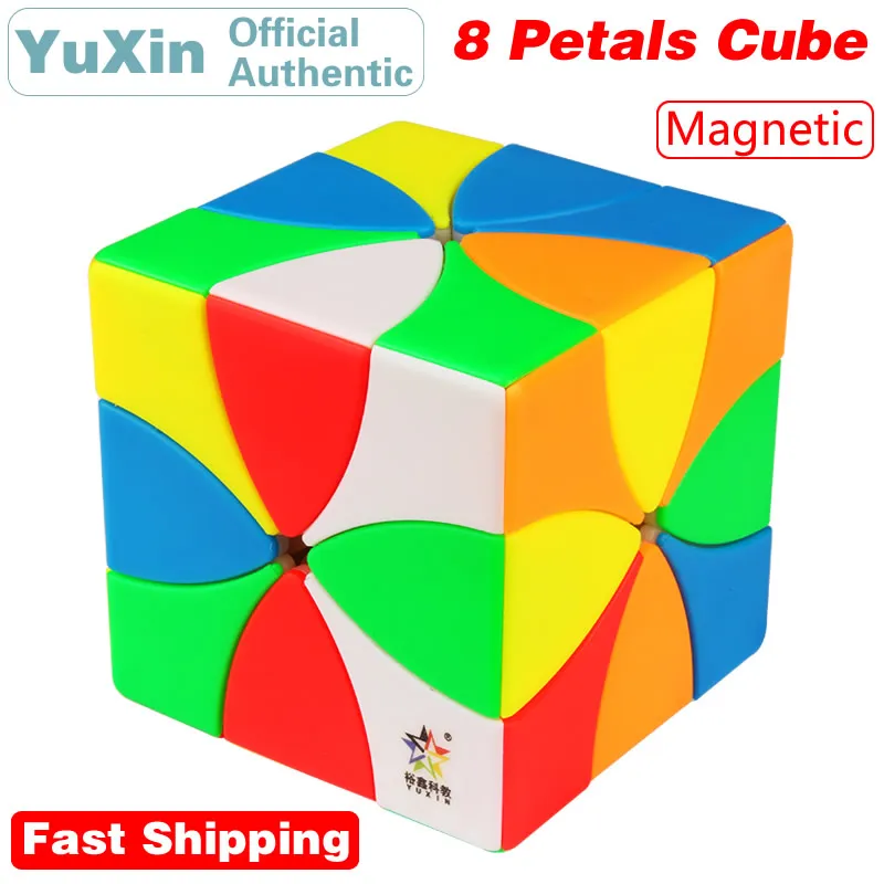 YuXin ZhiSheng 8 Eight Petals M Magnetic Magic Cube Curve Creative Modeling Speed Puzzle Brain Teasers Educational Toys For Kids 
YuXin ZhiSheng 8 Eight Petals M Magnetic Magic Cube Curve Creative Modeling Speed Puzzle Brain Teasers Educational Toys For Kids