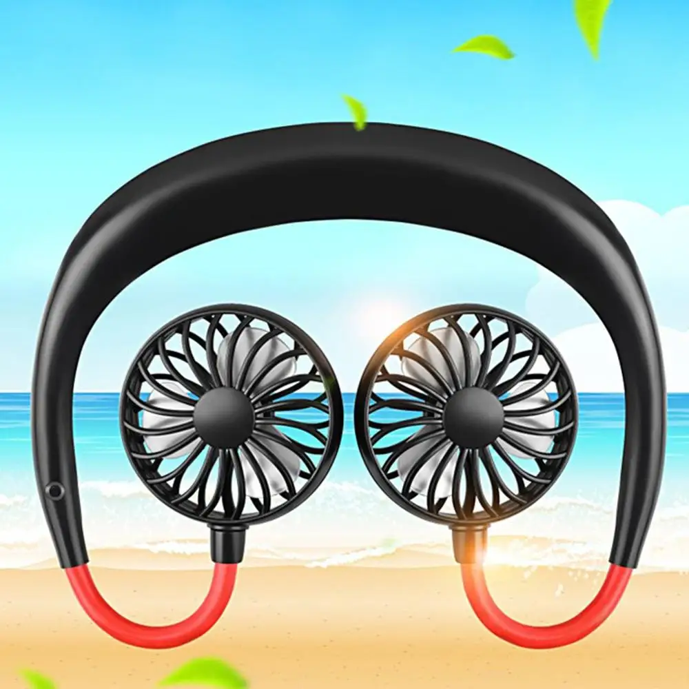 1PCs Portable Fans Hand Free Neckband Fans With USB Rechargeable 1200mA Battery Operated Dual Wind Head 3 Speed Adjustable Fan
1PCs Portable Fans Hand Free Neckband Fans With USB Rechargeable 1200mA Battery Operated Dual Wind Head 3 Speed Adjustable Fan