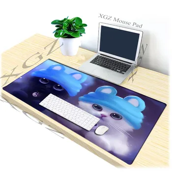 XGZ Animal Cute Kitten Black Lock-edge Game Mouse Pad Computer Keyboard Desk Rubber Stripe Slip Custom Coaster 60x30/90x40
XGZ Animal Cute Kitten Black Lock-edge Game Mouse Pad Computer Keyboard Desk Rubber Stripe Slip Custom Coaster 60x30/90x40