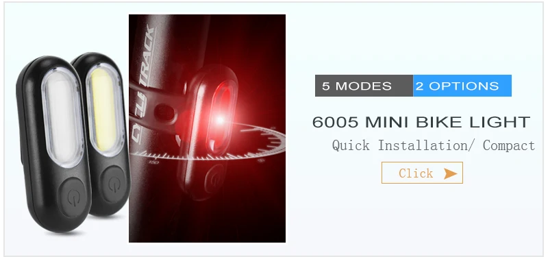 USB Rechargeable Front Rear Bicycle Light Lithium Battery LED Bike Taillight Cycling Helmet Light Lamp Mount Bicycle Accessories