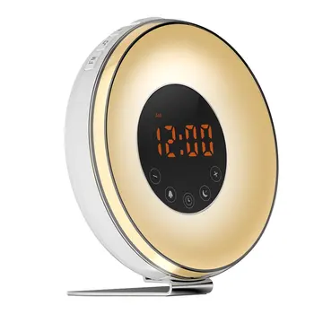 Multifunctional Wake-Up Light Simulation Sunrise Colorful Wake Up Light With Radio Alarm Clock Wake Up Clock X1968
Multifunctional Wake-Up Light Simulation Sunrise Colorful Wake Up Light With Radio Alarm Clock Wake Up Clock X1968