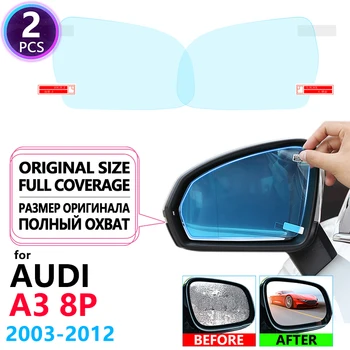 Full Cover Anti Fog Film Rainproof Rearview Mirrors for Audi A3 8P 2003~2012 Car Accessories 2004 2005 2006 2007 2008 2012
Full Cover Anti Fog Film Rainproof Rearview Mirrors for Audi A3 8P 2003~2012 Car Accessories 2004 2005 2006 2007 2008 2012