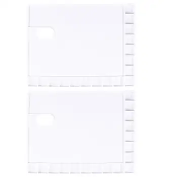 2 Pcs Practical Durable Plastic Portable Art Palette Color Box Art Paint Box Paint Palette for Amateurs Hobbyists Professionals
2 Pcs Practical Durable Plastic Portable Art Palette Color Box Art Paint Box Paint Palette for Amateurs Hobbyists Professionals