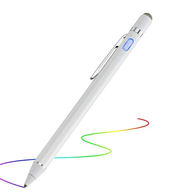 Active Stylus Digital Pen with 1.5mm Ultra Fine Tip Compatible for iPad iPhone Samsung Tablets, Good for Drawing and Writing on
Active Stylus Digital Pen with 1.5mm Ultra Fine Tip Compatible for iPad iPhone Samsung Tablets, Good for Drawing and Writing on
