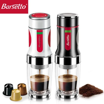 barsetto Portable Manual Coffee machine Espresso Coffee maker Outdoor Travel Hand press Powder/Capsule coffee 80 ml
barsetto Portable Manual Coffee machine Espresso Coffee maker Outdoor Travel Hand press Powder/Capsule coffee 80 ml