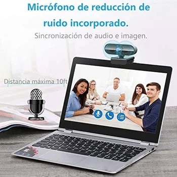 Widescreen Video Work Home Accessories 1080P HD USB Webcam Video Conference Live Streaming Web Camera with Microphone
Widescreen Video Work Home Accessories 1080P HD USB Webcam Video Conference Live Streaming Web Camera with Microphone