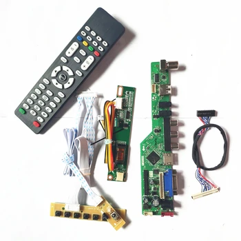 For CLAA141WB02/A 1CCFL 30Pin LVDS LCD display panel T.V56 controller board VGA HDMI AV USB RF Remote+Inverter+keyboard DIY kit
For CLAA141WB02/A 1CCFL 30Pin LVDS LCD display panel T.V56 controller board VGA HDMI AV USB RF Remote+Inverter+keyboard DIY kit