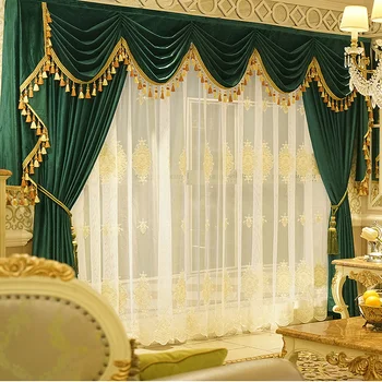 Curtain 1.5meter width, 2.5meter height, 2 pieces Tulle1.5meter width, 2.5meter height 2 pieces valance: 1.5meter width 1 piece
Curtain 1.5meter width, 2.5meter height, 2 pieces Tulle1.5meter width, 2.5meter height 2 pieces valance: 1.5meter width 1 piece