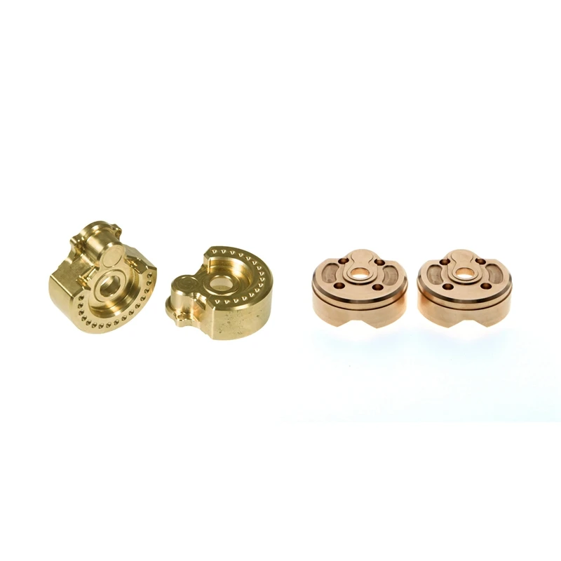 2PCS Counterweight Balance Weight for Traxxas TRX-4 & 2Pcs CNC Brass Portal Cover Counterweight for Axial Capra
2PCS Counterweight Balance Weight for Traxxas TRX-4 & 2Pcs CNC Brass Portal Cover Counterweight for Axial Capra