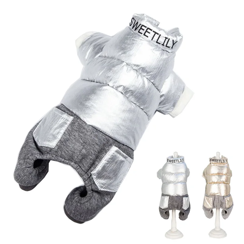 Dog Clothes Thicken Winter Warm Cotton Puppy Waterproof Pet Coat Jacket For Small Dogs Dog Jumpsuit Chihuahua Clothing Overalls 
Dog Clothes Thicken Winter Warm Cotton Puppy Waterproof Pet Coat Jacket For Small Dogs Dog Jumpsuit Chihuahua Clothing Overalls