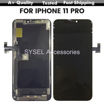 5.8 '' For iPhone-11 Pro LCD A2215 A2160 A2217 Display with Touch Screen Encoding Converter Assembly with Tools for iPhone11 Pro
5.8 '' For iPhone-11 Pro LCD A2215 A2160 A2217 Display with Touch Screen Encoding Converter Assembly with Tools for iPhone11 Pro