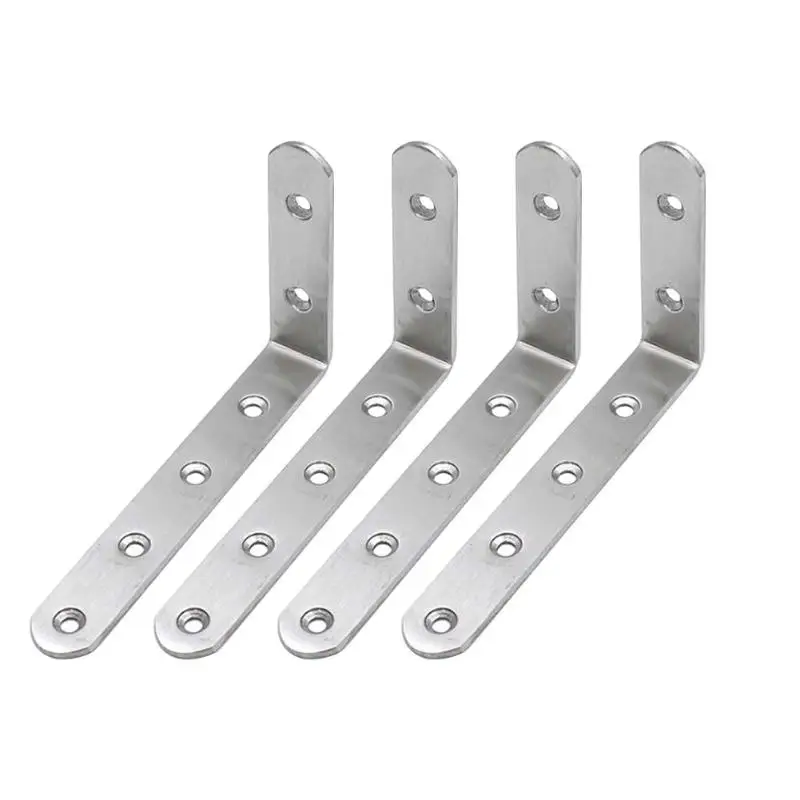 Stainless Steel Angle Corner Brackets Fastener Protector Furniture Hardware Corner Stand Supporting for Home
Stainless Steel Angle Corner Brackets Fastener Protector Furniture Hardware Corner Stand Supporting for Home
