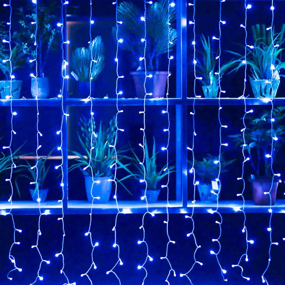 3X2m 360LED Curtain Lights Fairy Garland String Light Icicle Christmas with Parts Twinkle bulbs Decoration for Curtain
3X2m 360LED Curtain Lights Fairy Garland String Light Icicle Christmas with Parts Twinkle bulbs Decoration for Curtain