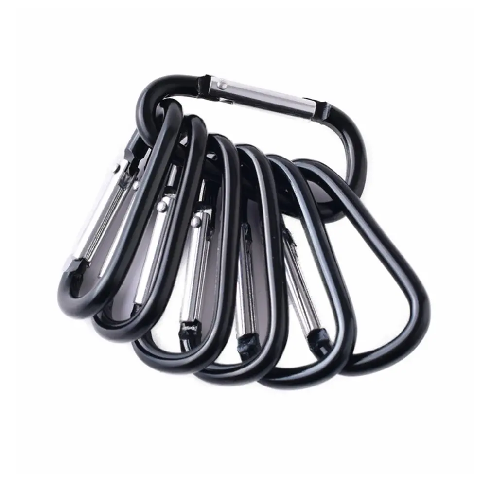 Outdoor Carabiner D-shaped Bold Metal Travel Kit Camping Aluminum Survival Gear Mountaineering Hooks
Outdoor Carabiner D-shaped Bold Metal Travel Kit Camping Aluminum Survival Gear Mountaineering Hooks