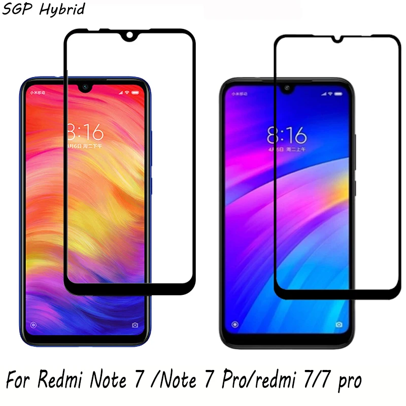 Защитное стекло для Xiaomi Redmi Note 7 Pro Защита экрана полноэкранная Защитная