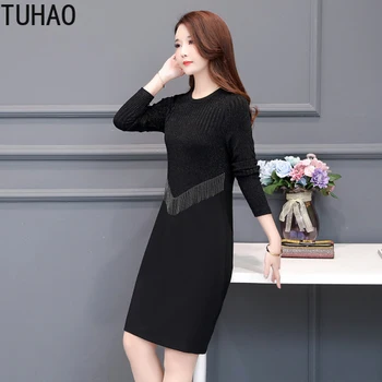 TUHAO 2020 spring Vintage Women plus size Patchwork Dress Elegant Work Office Business Sheath Bodycon gold mini Dress WM07
TUHAO 2020 spring Vintage Women plus size Patchwork Dress Elegant Work Office Business Sheath Bodycon gold mini Dress WM07