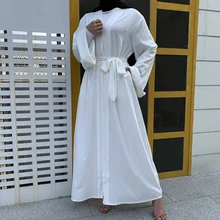 

Open Kaftan Dubai Abaya Turkey Kimono Cardigan Islam Muslim Hijab Dress Jilbab Abayas For Women Robe Ete Caftan Islamic Clothing