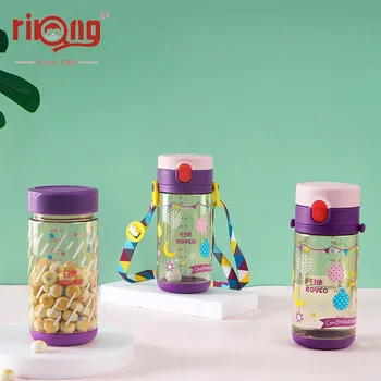 Rikang 330ML Baby Cartoon Water Cup Creative Multifunctional Three In One Feeding Cups with Straw Bottle Portable Children's Cup
Rikang 330ML Baby Cartoon Water Cup Creative Multifunctional Three In One Feeding Cups with Straw Bottle Portable Children's Cup