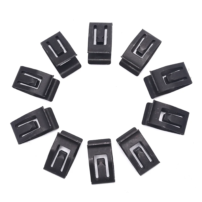 10Pcs Universal Car Front Console Dash Dashboard Auto Trim Metal Retainer Black Rivet Fastener clip 
10Pcs Universal Car Front Console Dash Dashboard Auto Trim Metal Retainer Black Rivet Fastener clip
