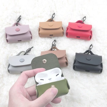 For Apple Airpods Pro Creative Bag Earphone Case For Apple Airpods pro 3 Wireless Earphone Protection Leather Soft Case Cover
For Apple Airpods Pro Creative Bag Earphone Case For Apple Airpods pro 3 Wireless Earphone Protection Leather Soft Case Cover