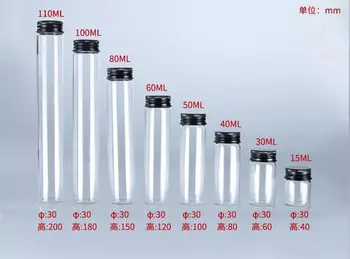 100PCS 15/30/40/50/60/80/100/110ml Glass Bottles Vial Black Plastic Cap Food Grade Empty Transparent Glass Bottle Jars Screw Cap
100PCS 15/30/40/50/60/80/100/110ml Glass Bottles Vial Black Plastic Cap Food Grade Empty Transparent Glass Bottle Jars Screw Cap