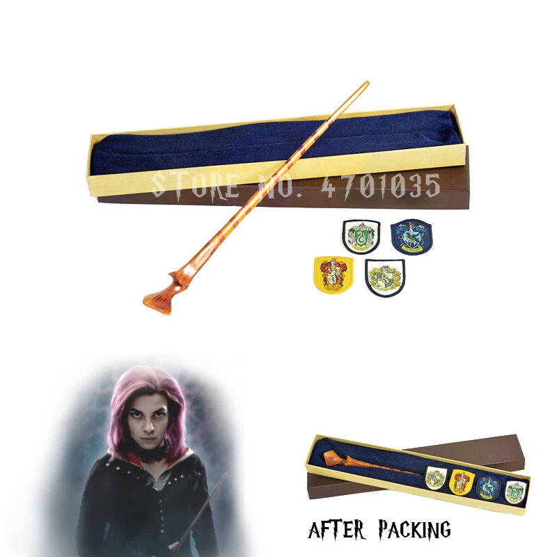 28 Kinds of Potter magic Wand With Gift Box Packing Metal-Core Magic Wand For Children Cosplay Harried Magical Wand With Gift H19a422a2db30434387021b2197e240314