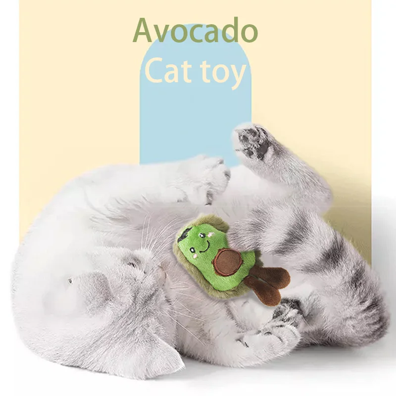 Avocado Cute Catnip Cat Toy Plush Bite Resistant Funny Interactive Pet Toys Pet Claws Thumb Chewing For Cats Hot
Avocado Cute Catnip Cat Toy Plush Bite Resistant Funny Interactive Pet Toys Pet Claws Thumb Chewing For Cats Hot