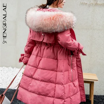 SHENGPALAE New 2020 Autumn Korea Style Full Sleeve Pockets With Hooded Zippers Bow Thick Women Wide-waisted Coat FR258
SHENGPALAE New 2020 Autumn Korea Style Full Sleeve Pockets With Hooded Zippers Bow Thick Women Wide-waisted Coat FR258