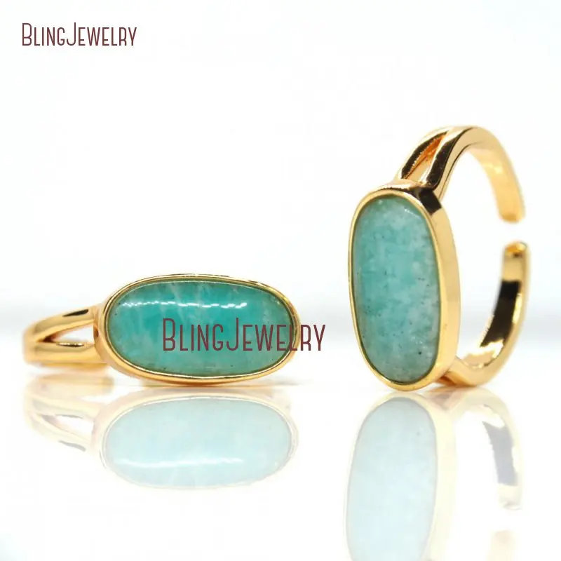 Amazonite Ring Mint Stone Gold Bezel Ring Gold Filled Silver Adjustable Band Ring RM28234
Amazonite Ring Mint Stone Gold Bezel Ring Gold Filled Silver Adjustable Band Ring RM28234