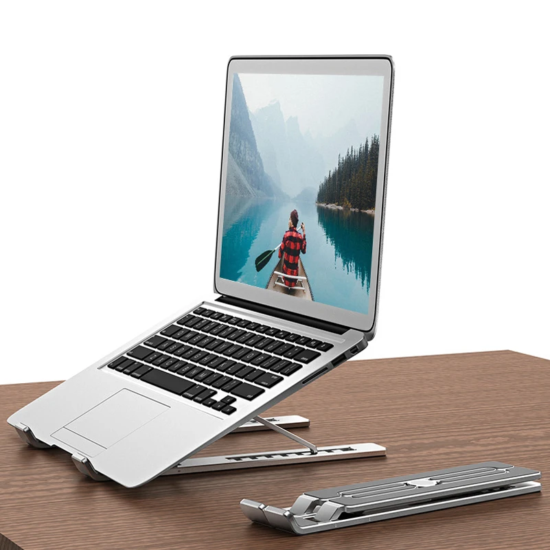 Laptop Stand for MacBook Pro Notebook Stand Foldable Aluminium Alloy Stand Bracket Laptop Holder for Notebook 11-17 inch
Laptop Stand for MacBook Pro Notebook Stand Foldable Aluminium Alloy Stand Bracket Laptop Holder for Notebook 11-17 inch