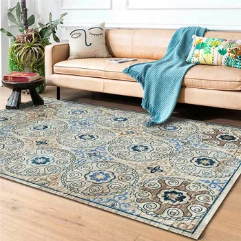 High-End European-Style Rug Retro Flower Ethnic-Style Dark Blue Carpet Bedroom Living Room Bathroom Bed Blanket Anti-Slip Mat
High-End European-Style Rug Retro Flower Ethnic-Style Dark Blue Carpet Bedroom Living Room Bathroom Bed Blanket Anti-Slip Mat