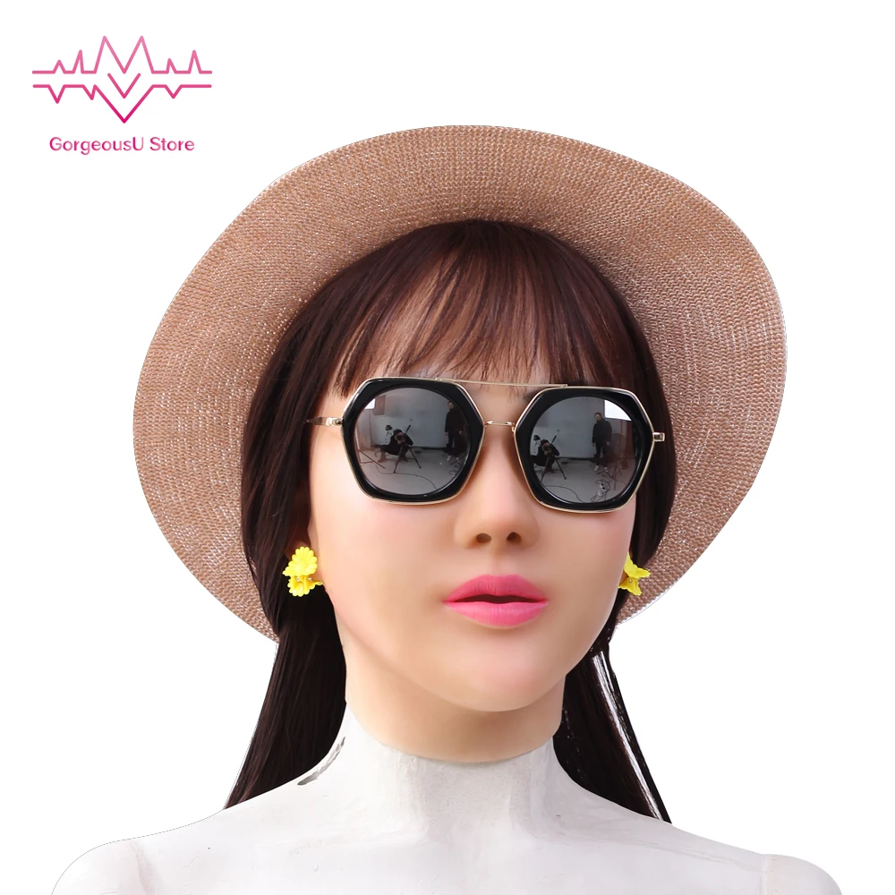 Angela Silcone Realistic Mask Male to Female Artificial Shemale latex For Crossdresser Halloween Transgender Cosplay Dragqueen
Angela Silcone Realistic Mask Male to Female Artificial Shemale latex For Crossdresser Halloween Transgender Cosplay Dragqueen