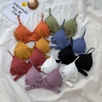 Women Wire Free Bras Sexy Lingerie Push Up Bras Cross Beauty Back Tube Tops Underwear
Women Wire Free Bras Sexy Lingerie Push Up Bras Cross Beauty Back Tube Tops Underwear