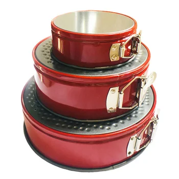 3 Pcs/Set Baking Pans Bakeware Cake Mold Carbon Steel Round Baking Dish Non-stick Removable Base Tray Home Kitchen Supplies
3 Pcs/Set Baking Pans Bakeware Cake Mold Carbon Steel Round Baking Dish Non-stick Removable Base Tray Home Kitchen Supplies