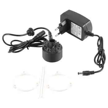 Mist Maker Fountain 1Pc Mist Maker Fog Maker or12 LED Colorful Mist Maker with Power Adapter Great Decoration for Fish Tank 
Mist Maker Fountain 1Pc Mist Maker Fog Maker or12 LED Colorful Mist Maker with Power Adapter Great Decoration for Fish Tank