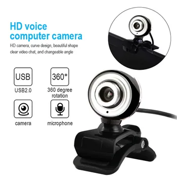 HD Webcam USB 2.0 Mini Computer Camera Built-in Microphone Flexible 360 Degrees Rotatable for Laptops Desktop Webcam Camera
HD Webcam USB 2.0 Mini Computer Camera Built-in Microphone Flexible 360 Degrees Rotatable for Laptops Desktop Webcam Camera