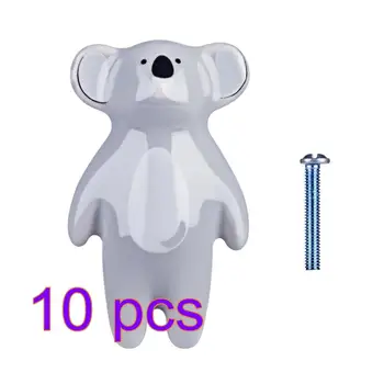 8pcs/ 10pcs Children Cartoon Door Knob Ceramic Koala Animal Shape Handle Furniture Handle Cabinet Pull Handle Handles And Knobs
8pcs/ 10pcs Children Cartoon Door Knob Ceramic Koala Animal Shape Handle Furniture Handle Cabinet Pull Handle Handles And Knobs