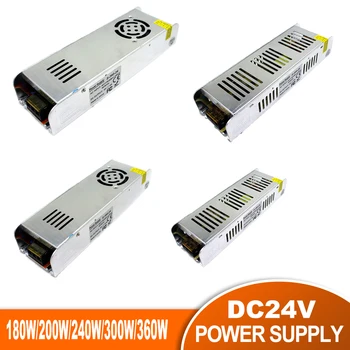 LED Driver Power Supply AC220 To DC24V 180W 200W 240W 250W 300W 350W 360WLED Adapter Lighting Transformers 
LED Driver Power Supply AC220 To DC24V 180W 200W 240W 250W 300W 350W 360WLED Adapter Lighting Transformers