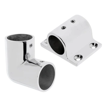 Marine Boat Hand Rail Fitting 90 Degree Elbow Rectangle Base Mount Hardware 
Marine Boat Hand Rail Fitting 90 Degree Elbow Rectangle Base Mount Hardware