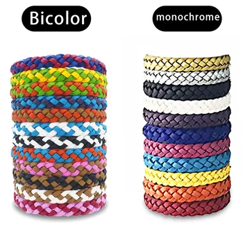 High Qua 12pcs Mosquito Repellent Bracelet Reusable Essential Oil Mosquito Repellent Woven Rope Wristband Outdoor Indoor MD88
High Qua 12pcs Mosquito Repellent Bracelet Reusable Essential Oil Mosquito Repellent Woven Rope Wristband Outdoor Indoor MD88