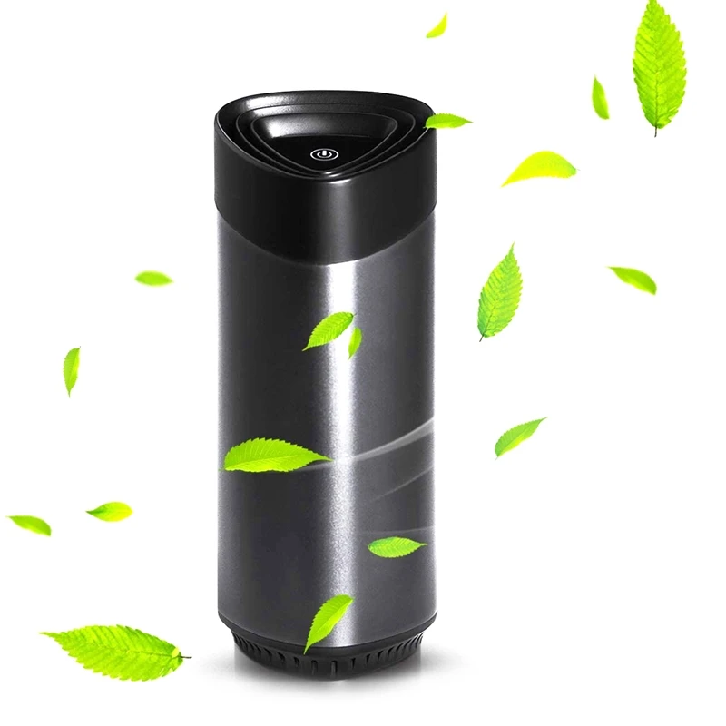 Personal Air Purifier with True HEPA Filter,Mini Desktop Air Cleaner with LED Light & Aroma Sponge for Car and Office
Personal Air Purifier with True HEPA Filter,Mini Desktop Air Cleaner with LED Light & Aroma Sponge for Car and Office