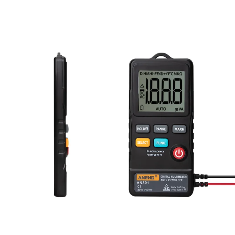 Handheld Digital Multimeter, Portable Ammeter, Voltage Tester, Liquid Crystal Display, Home Circuit Detection Tool, Electrician
Handheld Digital Multimeter, Portable Ammeter, Voltage Tester, Liquid Crystal Display, Home Circuit Detection Tool, Electrician