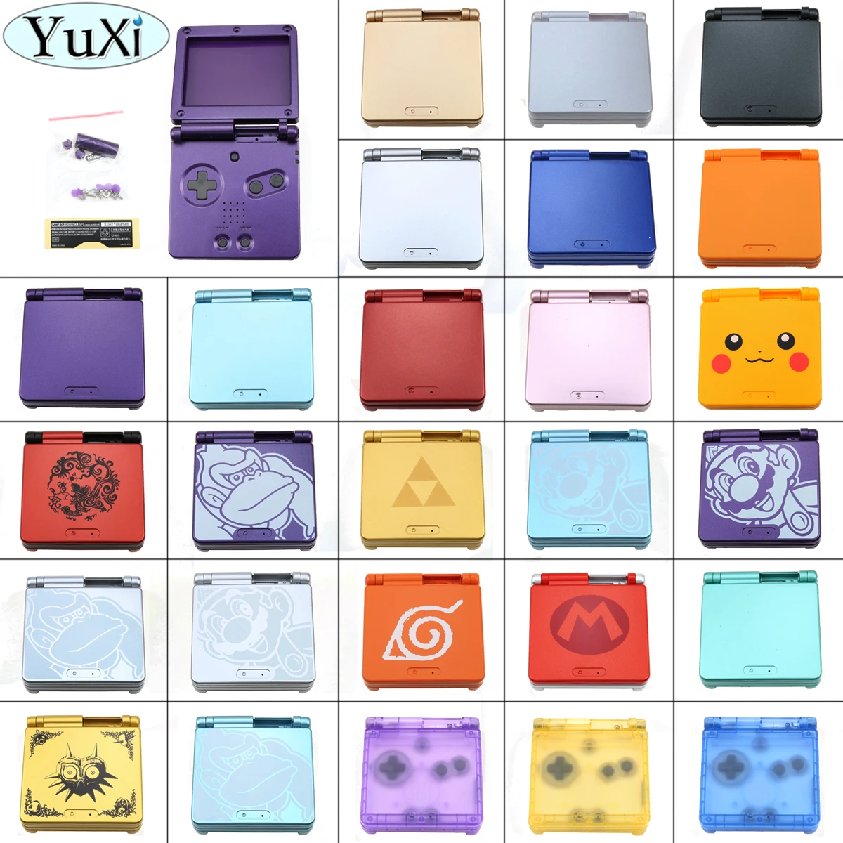 YuXi Cartoon Limited Edition Full Housing Shell replacement for Nintend Gameboy Advance SP for GBA SP Game Console Cover Case
YuXi Cartoon Limited Edition Full Housing Shell replacement for Nintend Gameboy Advance SP for GBA SP Game Console Cover Case